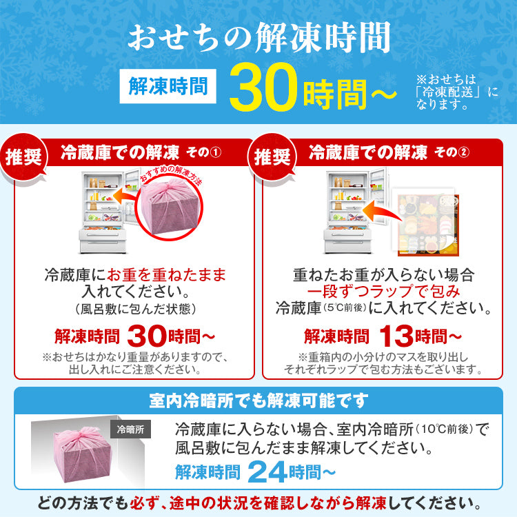 洋風定番三段重おせち「Akasaka」