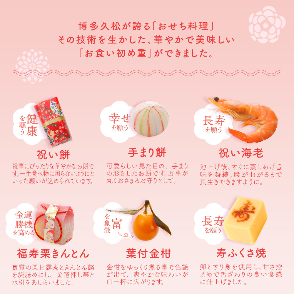 お食い初め セット 料理 (大) 【焼鯛1kg】 熨斗アート付