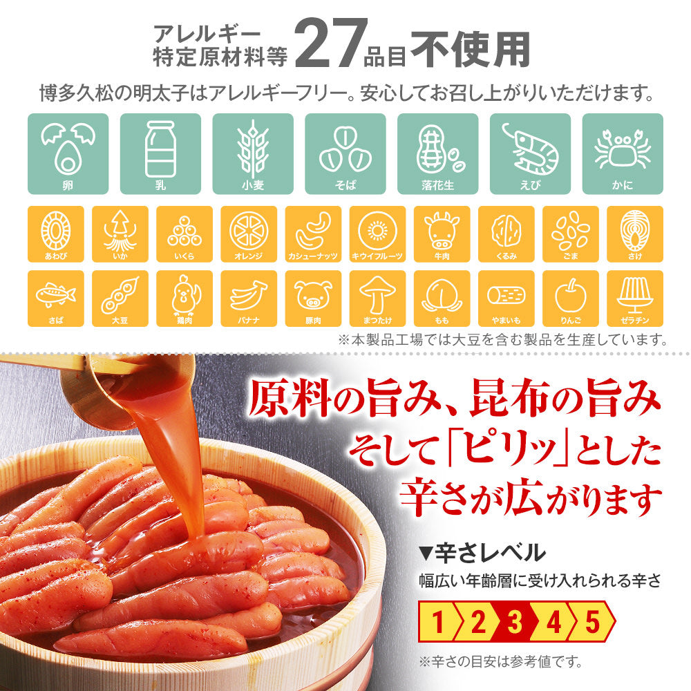 明太子 訳あり 無着色辛子明太子 1kg 切子