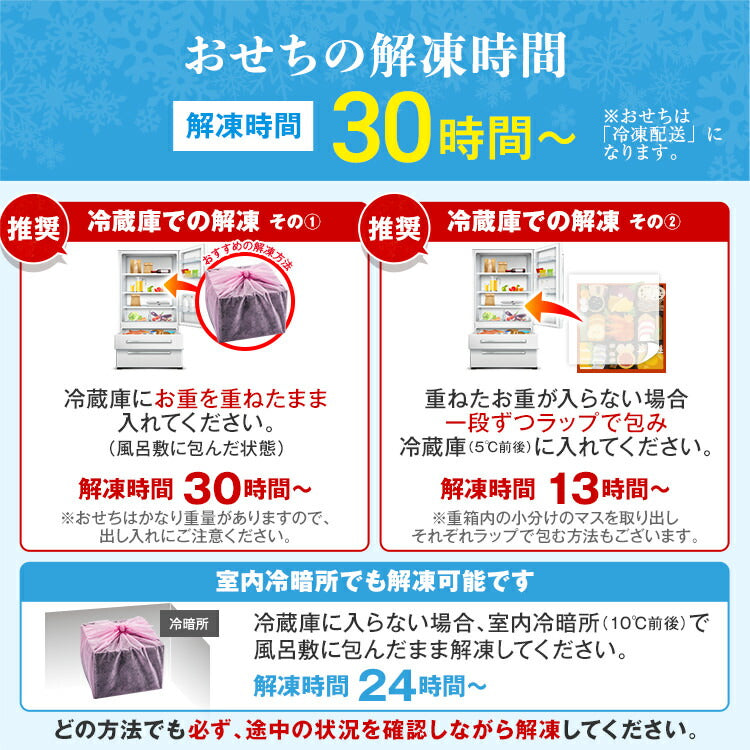 【おせち＆もつ鍋セット】和洋折衷本格料亭おせち『博多』≪特大8寸×3段重・全48品・4～5人前 + もつ鍋5人前セット≫送料無料 おせち 2026 博多久松 おせち料理 4人前 5人前  醤油味 国産牛 国産もつ