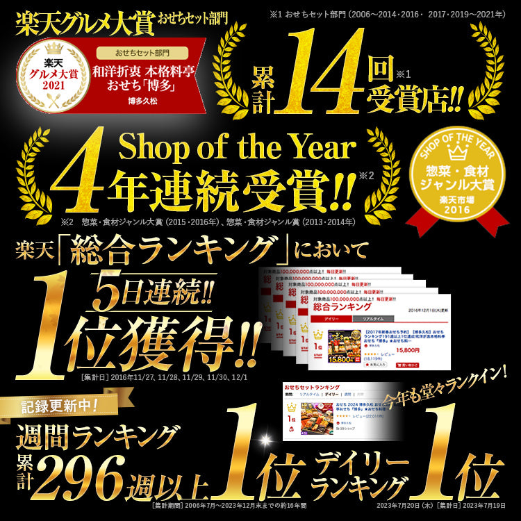 本格定番おせち1人前「祇園」