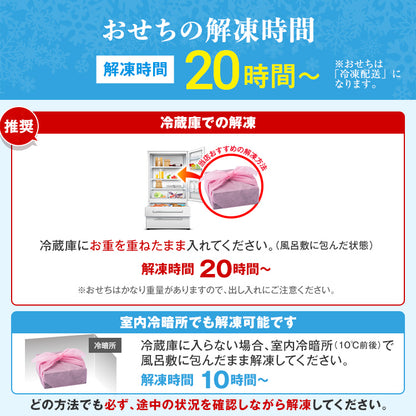 本格定番一人前おせち「祇園」