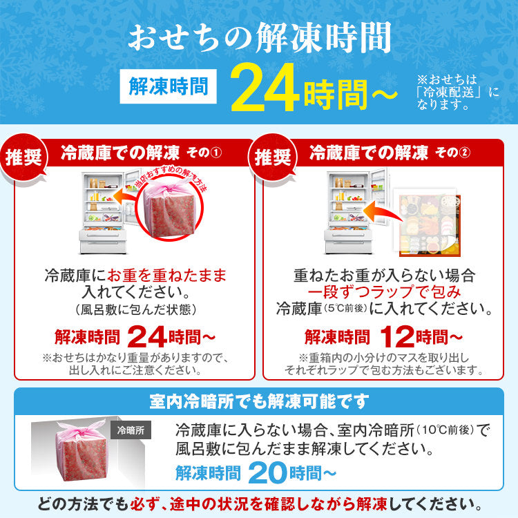 本格定番和洋折衷おせち「六本松」